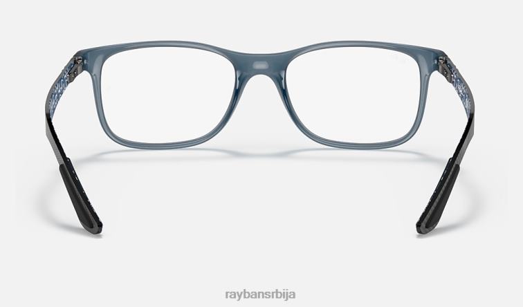 Ray-Ban рб8903 оптицс P0HP2513 наочаре мат плава мушкарци