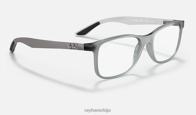 Ray-Ban рб8903 оптицс P0HP2514 наочаре мат сива мушкарци