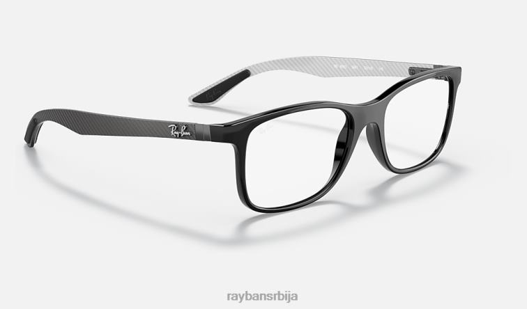 Ray-Ban рб8903 оптицс P0HP2515 наочаре углачана црна мушкарци