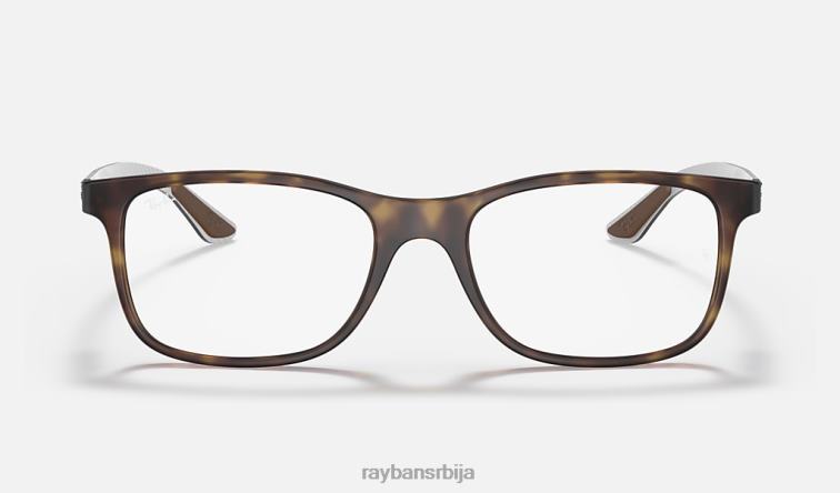 Ray-Ban рб8903 оптицс P0HP2516 наочаре мат хавана мушкарци