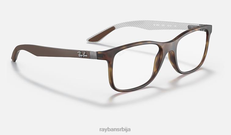 Ray-Ban рб8903 оптицс P0HP2516 наочаре мат хавана мушкарци