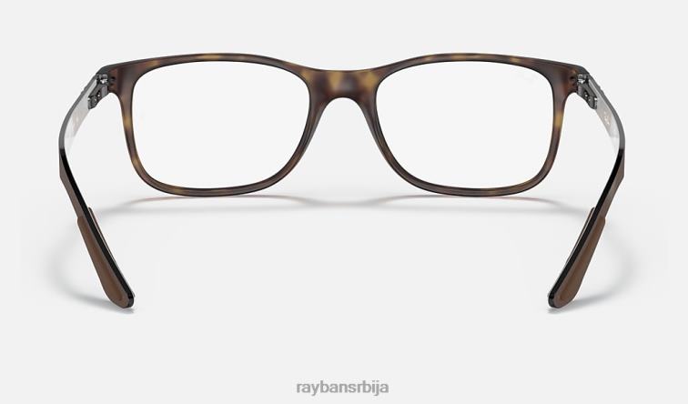 Ray-Ban рб8903 оптицс P0HP2516 наочаре мат хавана мушкарци