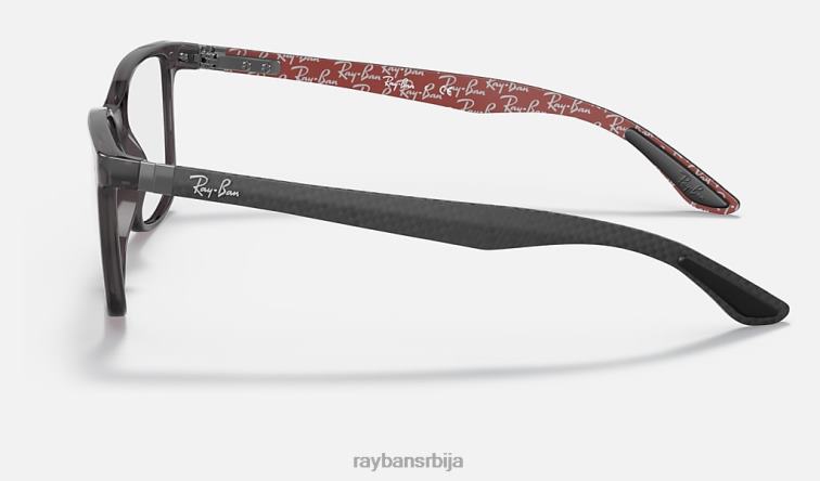 Ray-Ban рб8905 оптицс P0HP2374 наочаре углачана провидно сива мушкарци
