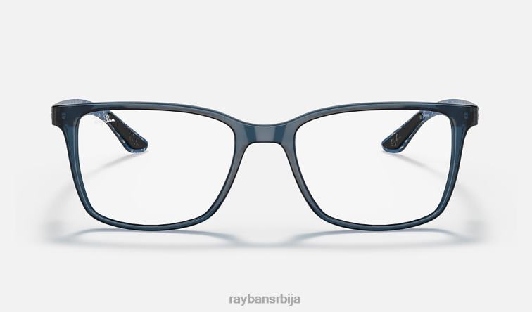 Ray-Ban рб8905 оптицс P0HP2375 наочаре углачано провидно плаво мушкарци