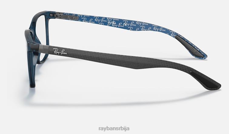 Ray-Ban рб8905 оптицс P0HP2375 наочаре углачано провидно плаво мушкарци