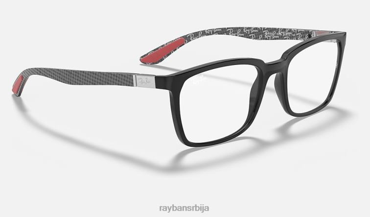 Ray-Ban рб8906 оптицс P0HP2481 наочаре углачана црна мушкарци
