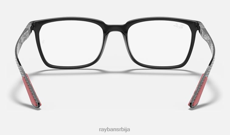 Ray-Ban рб8906 оптицс P0HP2481 наочаре углачана црна мушкарци