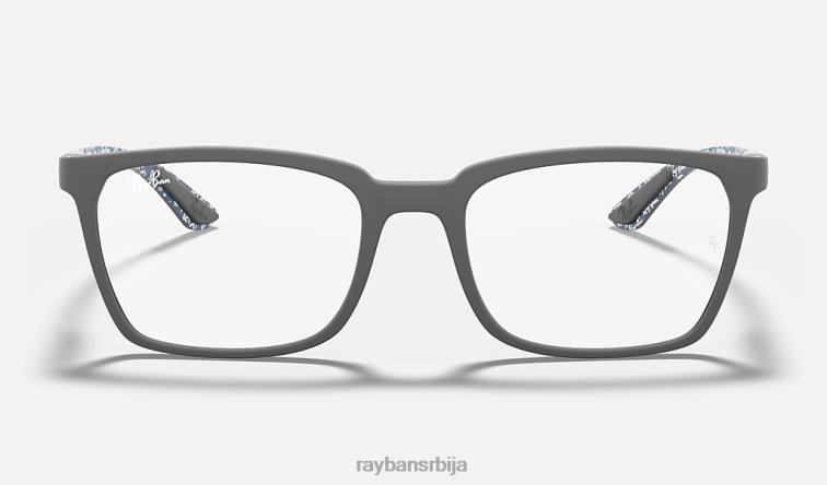 Ray-Ban рб8906 оптицс P0HP2483 наочаре мат црна мушкарци