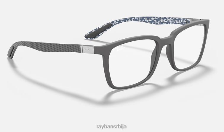 Ray-Ban рб8906 оптицс P0HP2483 наочаре мат црна мушкарци