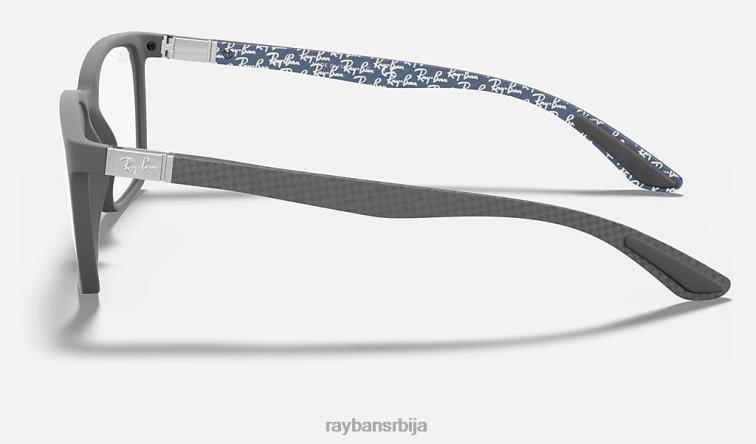 Ray-Ban рб8906 оптицс P0HP2483 наочаре мат црна мушкарци