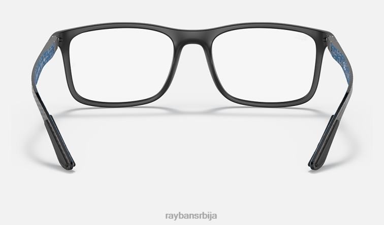 Ray-Ban рб8908 оптицс P0HP2082 наочаре мат црна мушкарци