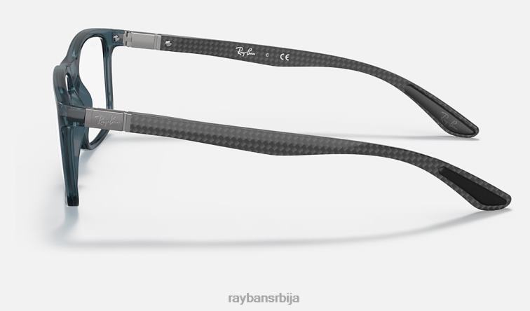 Ray-Ban рб8908 оптицс P0HP2083 наочаре углачано провидно плаво мушкарци