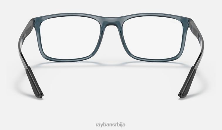 Ray-Ban рб8908 оптицс P0HP2083 наочаре углачано провидно плаво мушкарци