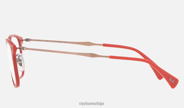 Ray-Ban рб8953 оптицс P0HP2294 наочаре углачано црвено мушкарци