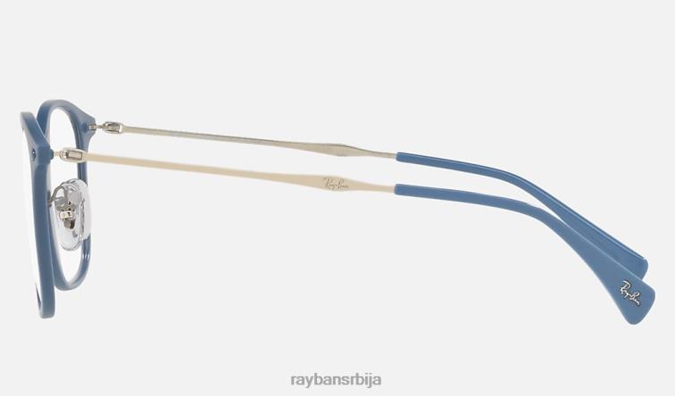 Ray-Ban рб8954 оптицс P0HP2267 наочаре углачана провидна светлоплава мушкарци