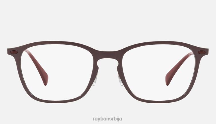 Ray-Ban рб8955 оптицс P0HP2257 наочаре мат љубичаста мушкарци