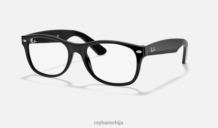 Ray-Ban нова оптика Ваифарер P0HP1591 наочаре углачана црна мушкарци