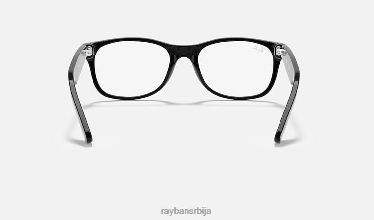 Ray-Ban нова оптика Ваифарер P0HP1591 наочаре углачана црна мушкарци