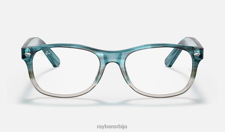 Ray-Ban нова оптика Ваифарер P0HP1595 наочаре углађена хавана мушкарци