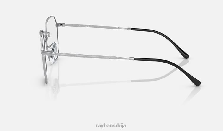 Ray-Ban јим оптицс P0HP1597 наочаре углачано сребро мушкарци