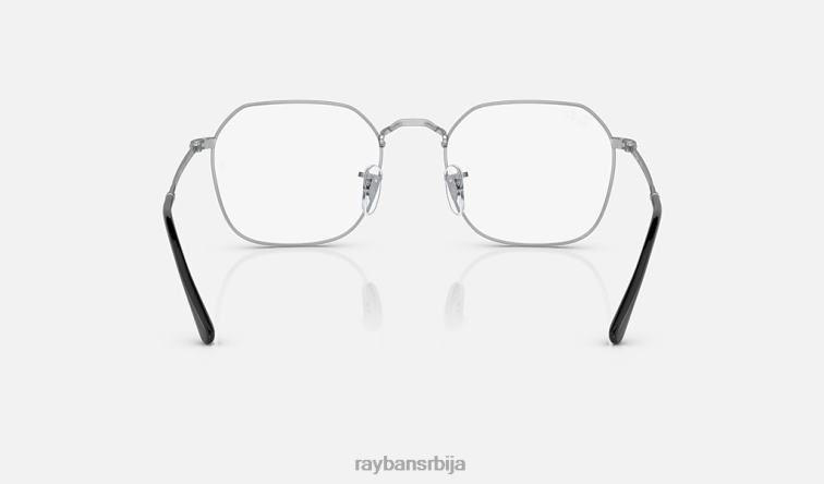 Ray-Ban јим оптицс P0HP1597 наочаре углачано сребро мушкарци