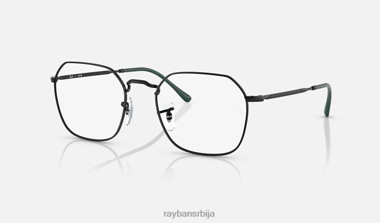 Ray-Ban јим оптицс P0HP1599 наочаре углачана црна мушкарци