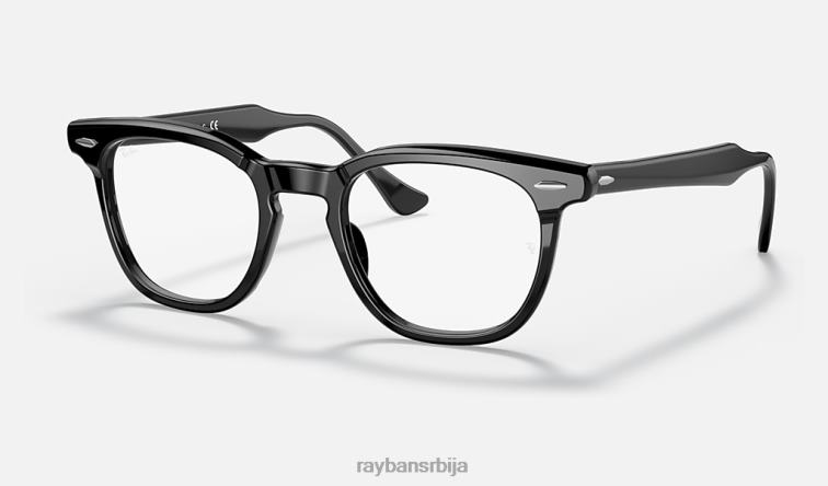 Ray-Ban оптика соколовог ока P0HP1610 наочаре углачана црна мушкарци