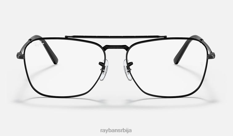 Ray-Ban нова караванска оптика P0HP1635 наочаре углачана црна мушкарци