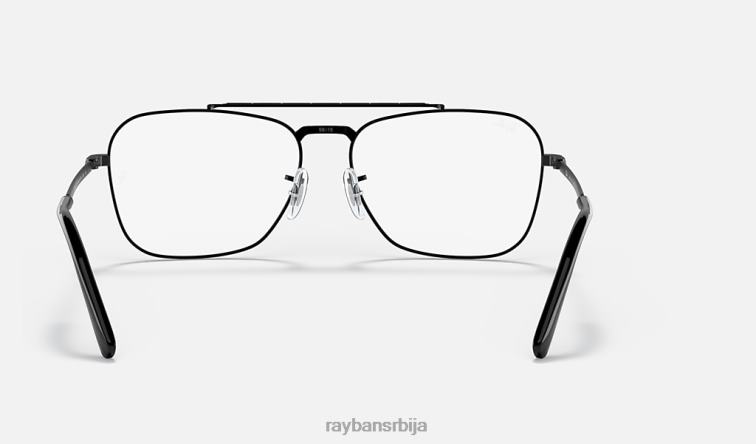 Ray-Ban нова караванска оптика P0HP1635 наочаре углачана црна мушкарци
