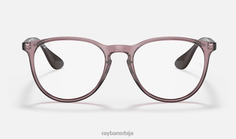 Ray-Ban ерика оптицс P0HP1640 наочаре углачана провидна љубичица мушкарци