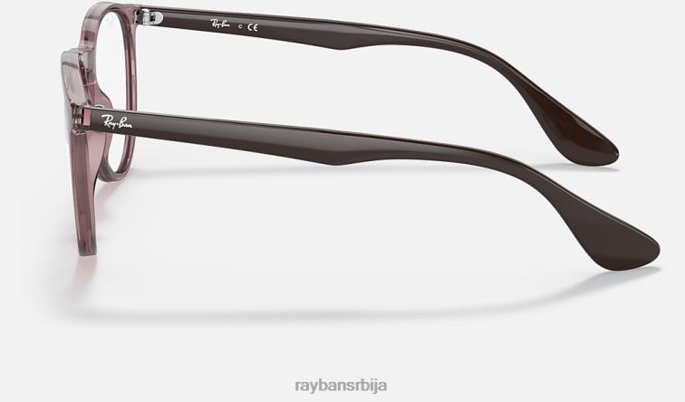 Ray-Ban ерика оптицс P0HP1640 наочаре углачана провидна љубичица мушкарци