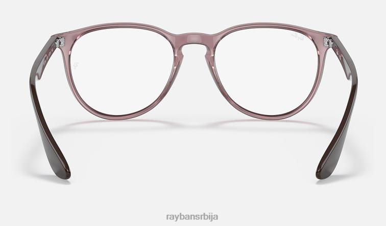 Ray-Ban ерика оптицс P0HP1640 наочаре углачана провидна љубичица мушкарци