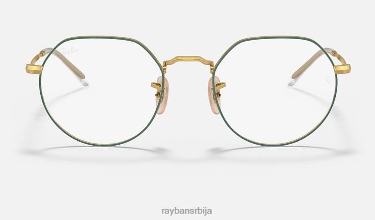 Ray-Ban јацк оптицс P0HP1653 наочаре мат петролеум мушкарци
