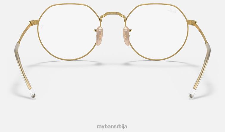Ray-Ban јацк оптицс P0HP1654 наочаре мат љубичаста мушкарци
