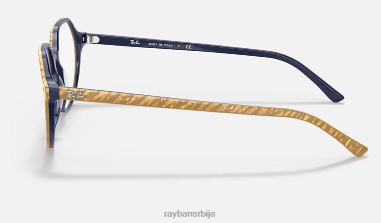 Ray-Ban тхалиа оптицс P0HP1668 наочаре углачана беж мушкарци