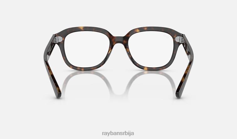 Ray-Ban ерик оптицс P0HP1693 наочаре углађена хавана мушкарци