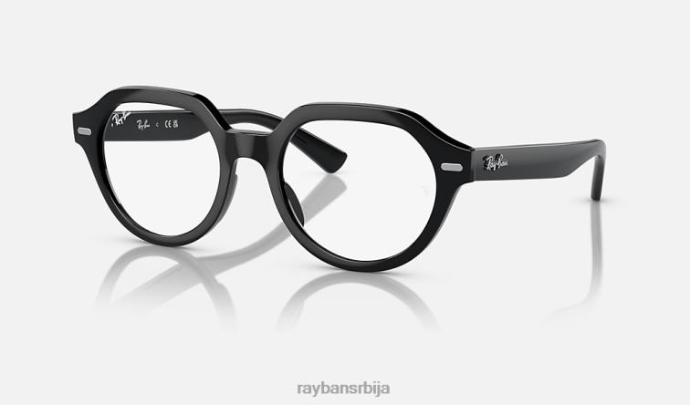 Ray-Ban гина оптицс P0HP1712 наочаре углачана црна мушкарци