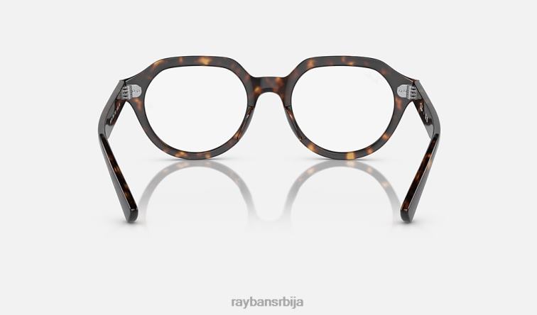 Ray-Ban гина оптицс P0HP1713 наочаре углађена хавана мушкарци