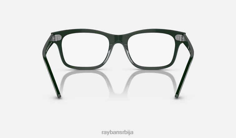 Ray-Ban бурбанк оптицс P0HP1732 наочаре углачано зелено мушкарци