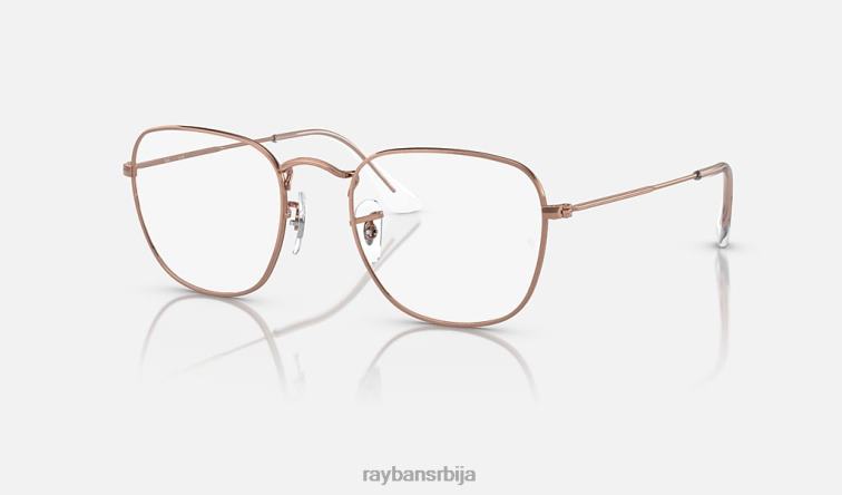 Ray-Ban искрена оптика P0HP1758 наочаре углачано ружичасто злато мушкарци