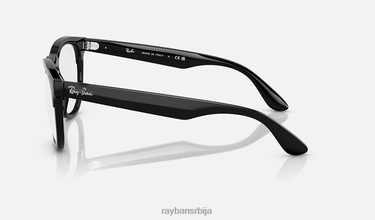 Ray-Ban оптика ириса P0HP1767 наочаре углачана црна мушкарци
