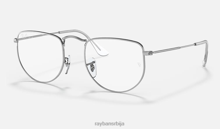 Ray-Ban елон оптицс P0HP1807 наочаре углачано сребро мушкарци