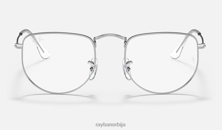 Ray-Ban елон оптицс P0HP1807 наочаре углачано сребро мушкарци