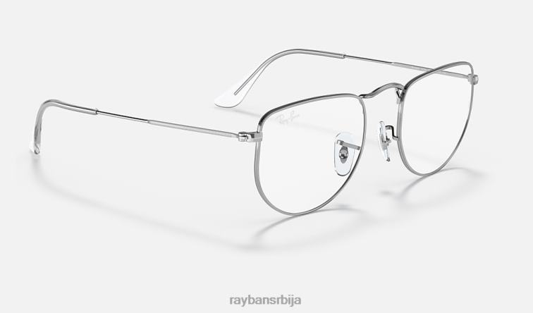 Ray-Ban елон оптицс P0HP1807 наочаре углачано сребро мушкарци