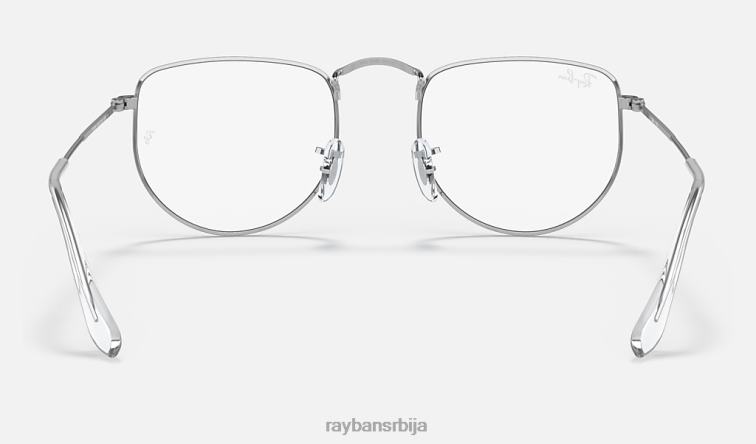 Ray-Ban елон оптицс P0HP1807 наочаре углачано сребро мушкарци