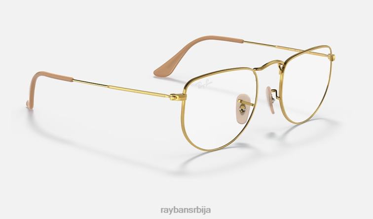 Ray-Ban елон оптицс P0HP1810 наочаре углачано злато мушкарци