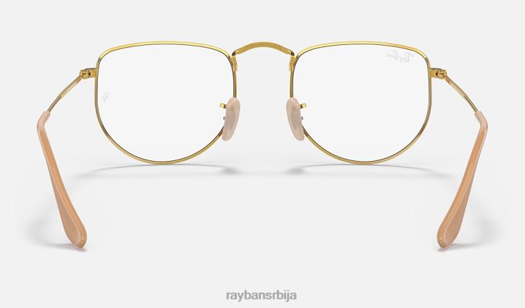 Ray-Ban елон оптицс P0HP1810 наочаре углачано злато мушкарци
