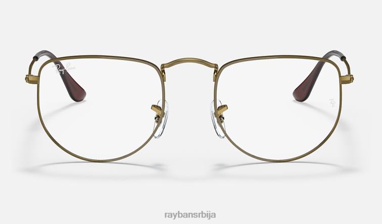Ray-Ban елон оптицс P0HP1811 наочаре мат антикно злато мушкарци