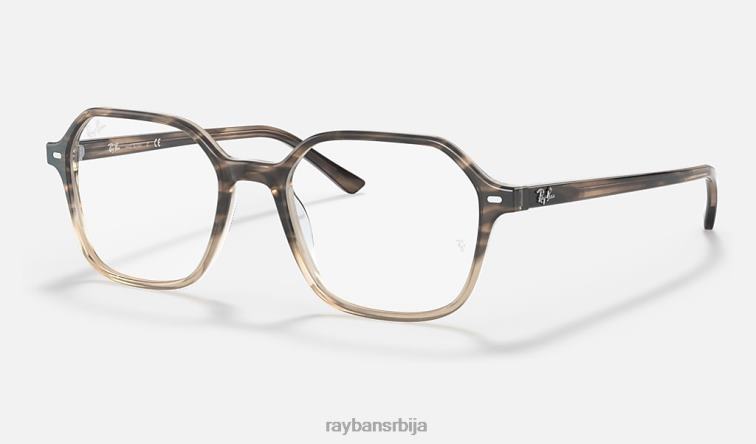 Ray-Ban јохн оптицс P0HP1815 наочаре углачана браон хавана мушкарци