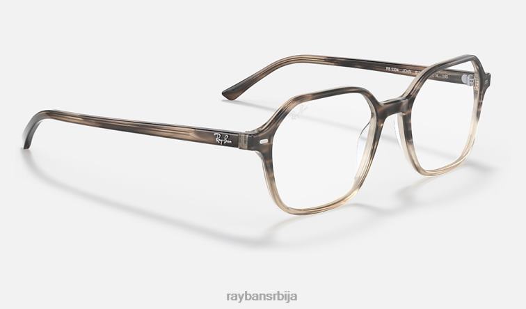 Ray-Ban јохн оптицс P0HP1815 наочаре углачана браон хавана мушкарци